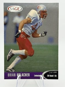 2000 SAGE #46 Brian Urlacher SHARP Beautiful Card ๐๐ - Picture 1 of 3