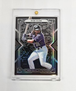 BLACK HOLO MINT 2022 Chronicles Obsidian RYAN VILADE COLORADO ROCKIES Baseball 