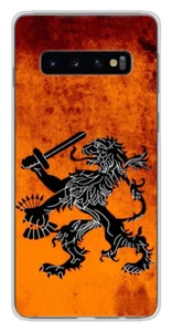 Coque en silicone imprimée compatible Samsung Galaxy S10 Plus Drapeau Holande - Photo 1 sur 3