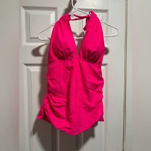 Younique Tankini Hot Pink Oberteil Gr. XL Neu mit Etikett - Bild 1 von 5