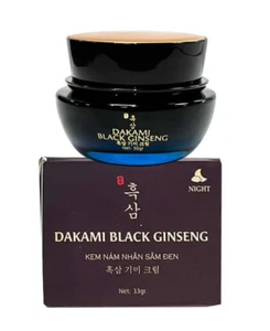 1x Dakami Black Ginseng Night Face Cream Melasma Kem Nam Nhan Sam tri nam - Bild 1 von 13
