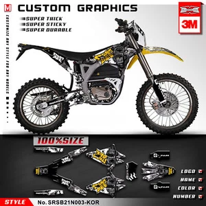 Kungfu Graphics Custom Sticker Decal Vinyl Kit for Sur Ron Storm Bee Dirt eBike - Picture 1 of 14