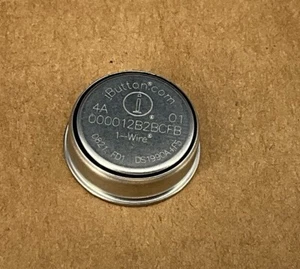 DS1990A-F5 + Ist Ein Ic Ibutton Mit Alarmfunktion Anzahl Seriell - Bild 1 von 2