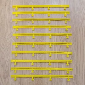 Barreras Micro Scalextric 1:64 G108/L7559 - Amarillo x 10 - Imagen 1 de 1