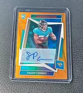 Panini Rookie And Stars 2022 Snoop Conners Rookie Orange Auto 145/199 - Imagen 1 de 2