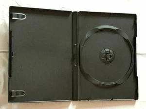 20 schwarze Single DVD Hüllen 14mm Buchrücken neu leer Regular Cover Hüllen hochwertig - Bild 1 von 3