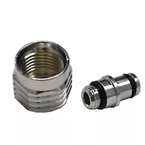 Scuba Choice Buchse 9/16-18"" auf Stecker 3/8-24"" Adapter - Bild 1 von 1
