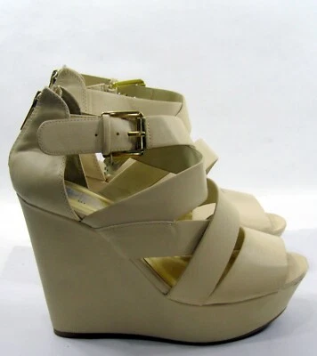 IVORY 5,5 «высокий клиновидный каблук 1,5» платформы лодыжки ремни туфли женщин размер 8 - Изображение 1 из 4