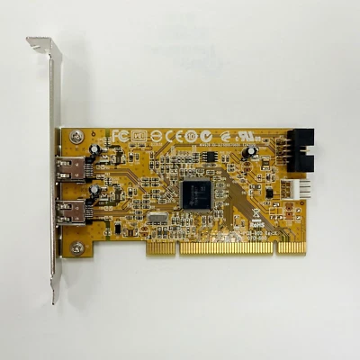 354614-008 515182-001 HP 1394 Full Height Profile PCI FireWire Controller Card - Image 1 of 3