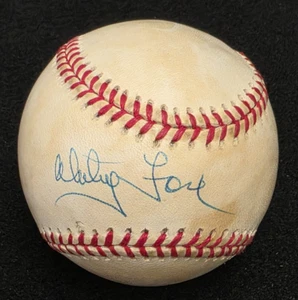 WHITEY FORD Signed Official MLB Baseball-HALL OF FAME-NEW YORK YANKEES-JSA - Picture 1 of 9