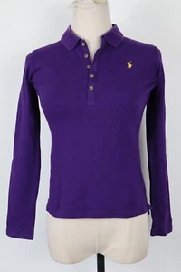 Ralph Lauren Polo Sweater Girl Cotton Size L (12 - 14) Girl Shirt Casual Vintage - Picture 1 of 11