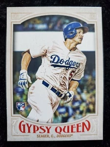 2016 Topps Gypsy Queen #7A Corey Seager RC/Funzionante - Foto 1 di 6