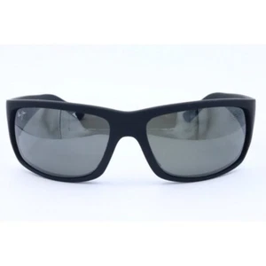 Maui Jim World Cup MJ 266-02MR Black Rubber Polarized Sunglasses Gray - Picture 1 of 8