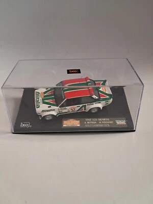 1:43 FIAT 131 ABARTH ALITALIA BETTEGA RALLY SANREMO 1979 IXO - Immagine 1 di 4