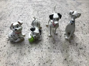 Disney 101 Dalmations Vintage Toys - Lot Of 4 - 1990s - Rolly Patch Perty Pongo - Picture 1 of 21