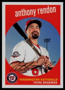 2018 Topps Archives #34 Anthony Rendon Washington Nationals - Bild 1 von 2