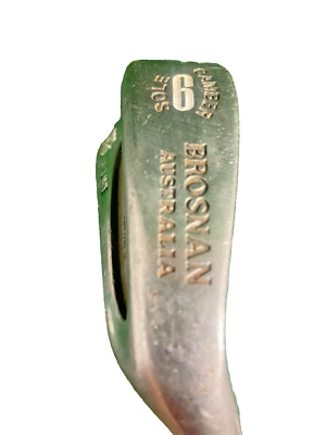 Brosnan Australia 9 Iron Guardian Series II V-Line RH Men's Regular Steel 35.5" - Image 1 of 4