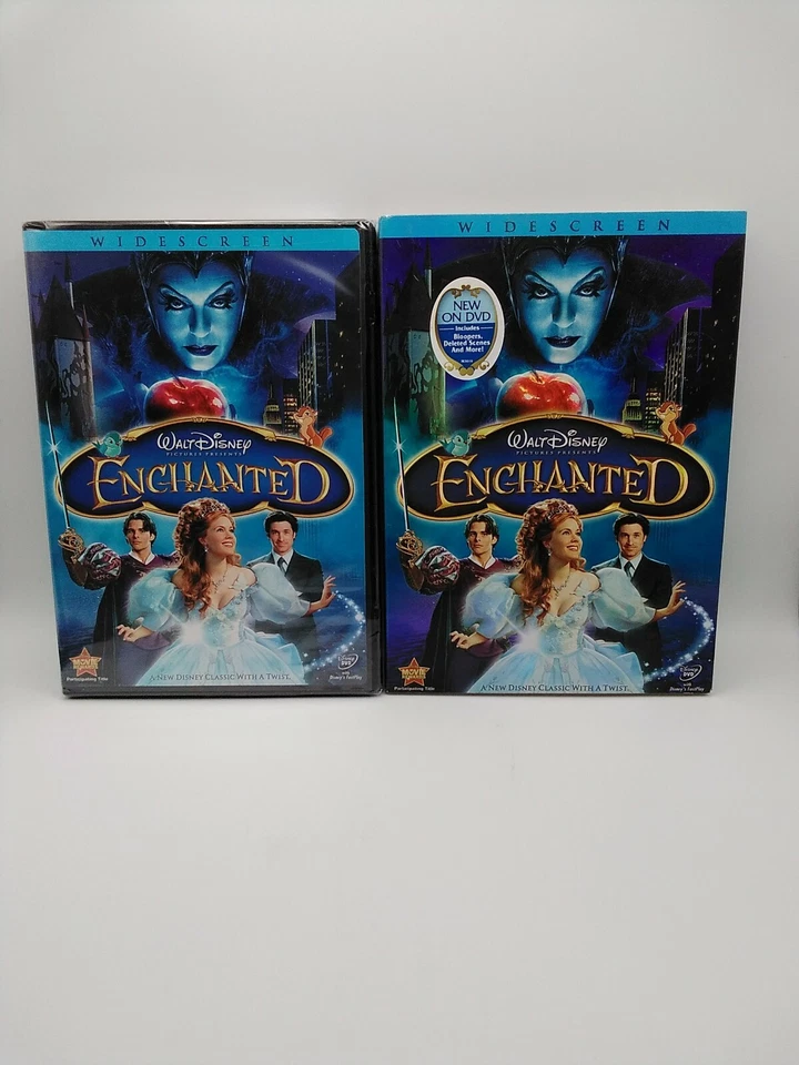 DISNEY'S ENCHANTED DVD With Slipcover Sealed BRAND NEW  - Image 1 of 4