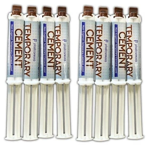 8 x Dental Temporary Cement (Eugenol-free) Crown Bridge Material Filling - Picture 1 of 3