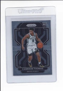 2021-22 Panini Prizm Cameron Thomas #297 Rookie RC - Foto 1 di 2
