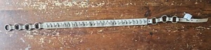 $325 Yves Saint Laurent Leather Belt 85cm Made in Italy - Picture 1 of 4