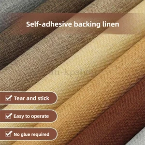 Self Adhesive Linen Fabric Repair Kit Sofa Furniture Seat Chair DIY Handicrafts - Picture 1 of 29