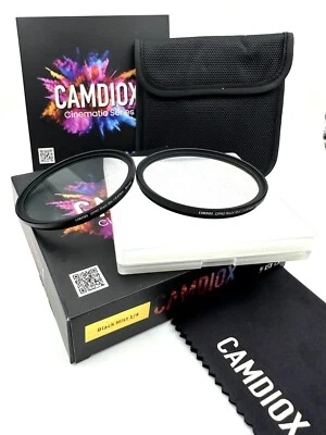 Camdiox Cinepro Pro Black Mist 1/4 1/8 Soft focus diffusion filter for Sony DSLR - Image 1 of 4