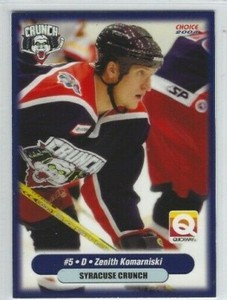 Zenith Komarniski 2003-04 Syracuse Crunch (AHL)