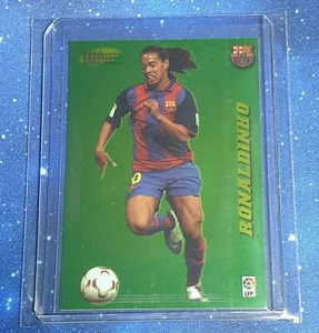 Panini Sports Mega Estrellas 2004-05 Ronaldinho Green FC Barcelona - Picture 1 of 6