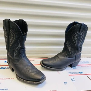 Ariat 10010938 Legend Phoenix Herren Schwarz Leder Cowboy Westernstiefel Größe 9 EE - Bild 1 von 20