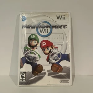Mario Kart Wii Nintendo Wii 2008 CIB Complete w/Manual Used Tested Family - Picture 1 of 3