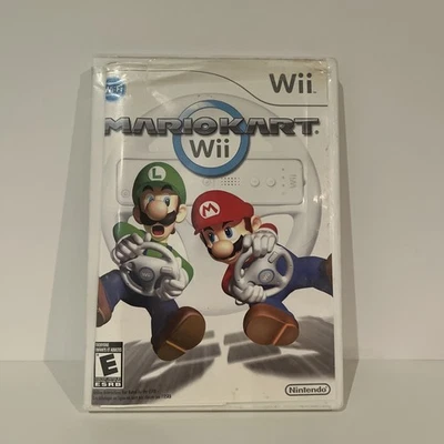 Mario Kart Wii Nintendo Wii 2008 CIB Complete w/Manual Used Tested Family - Image 1 of 3