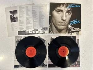 River Double Vinyl LP Bruce Springsteen 1980 PC2-36854 W/Lyrics Columbia - Picture 1 of 10