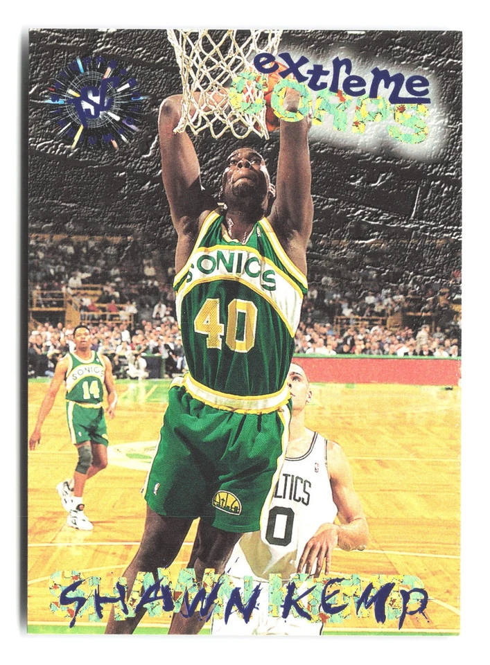 1995-96 Stadium Club #125 Shawn Kemp Retail Blue Foil - Image 1 of 2