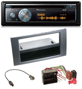 Pioneer MP3 DAB USB CD Bluetooth Autoradio für Ford Fiesta Focus 04-08 anthrazit - Bild 1 von 8