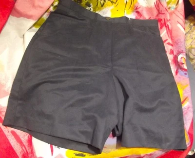 NUEVO SIN ETIQUETA PANTALONES CORTOS DE GOLF PING NEGROS VINTAGE PARA MUJER 6 Foto 1 de 2