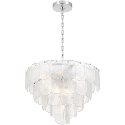 Lámpara de araña Artcraft Lighting AC12052CR Bianca níquel pulido Foto 1 de 4
