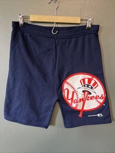 1991 New York Yankees MLB Baseball Blue Shorts XL Mens - Picture 1 of 5