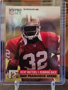 1991 Pro Set Ricky Watters #774 NFL Football Card San Francisco 49ers Rookie RC - Picture 1 of 2