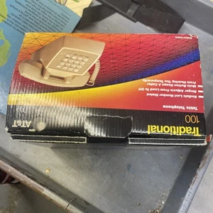 Vintage AT&T Drucktasten Tontelefon 100 Serie klassisches Tischtelefon CS2500DMGF - Bild 1 von 24