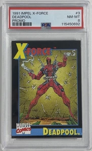 Deadpool 3 Impel X-Force Promo PSA 8 NM-MT 1991 (692) - Picture 1 of 2