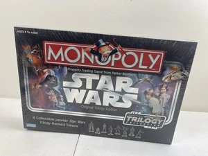 Juego de Mesa Monopoly Star Wars Edición Trilogía Original 2004 Nuevo SELLADO DE FÁBRICA - Imagen 1 de 7