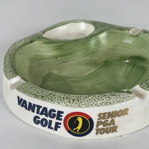 Golf Senior PGA Tour Aschenbecher Vantage Golf Sammlerstück ohne Flagge Vintage - Bild 1 von 8
