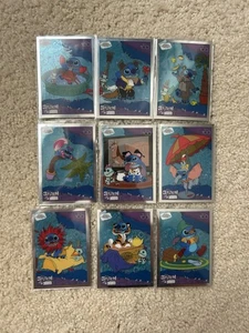 2023 Topps Chrome Disney 100 Stitch in Costume Complete Set 1-9 - Picture 1 of 1