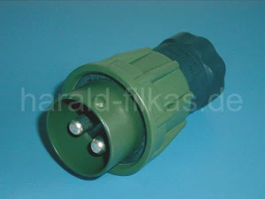 Stecker bronzegrün 35mm² nach VG 96917 und VDA 72593 mit Schraubring bis 42 Volt - Bild 1 von 3