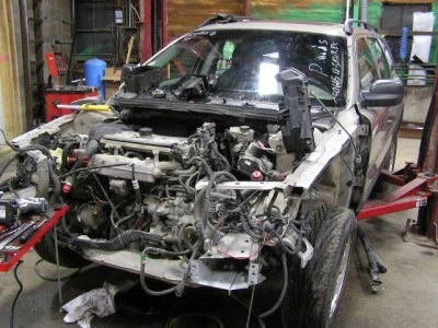 SUPORTE DE MONTAGEM DE MOTOR VOLVO XC70 CROSS COUNTRY 2.4L 2002 ORIGINAL DO FABRICANTE - Imagem 1 de 1