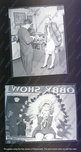 1945 HOBBY SHOW Old Photo Negative by famous photographer - Picture 1 of 6