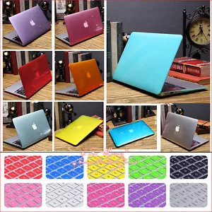 Kristall Hartschale Abdeckung + Tastatur Skin für MacBook Air Pro 11"" 13""14 15 16 - Bild 1 von 34