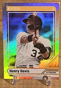 2024 Donruss Holo Prizm Henry Davis #2 Pittsburgh Pirates - Bild 1 von 10