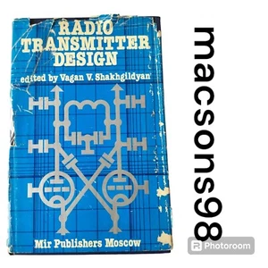 Radio Transmitter Design Vagan and Shakhgildyan Mir Publishers Moscow 1987 - Picture 1 of 19